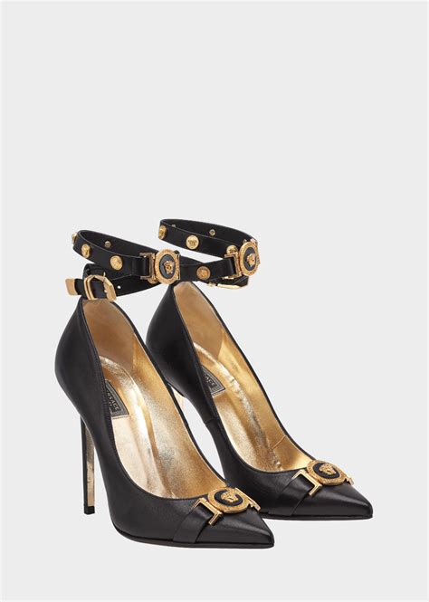 versace medusa trainers sale|versace medusa detail round heels.